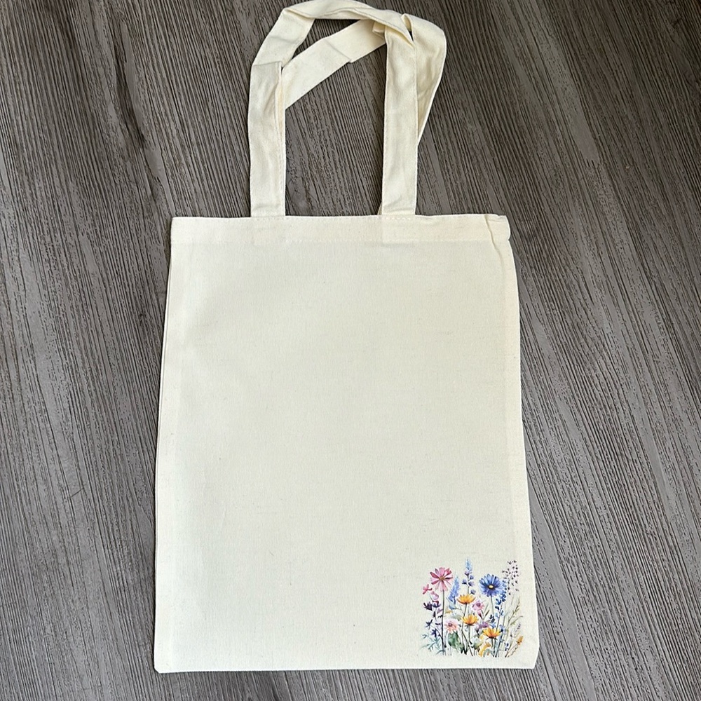 Floral Book Bag